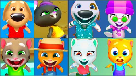 BEST FUNNY FAILS - TALKING TOM GOLD RUN VS TALKING TOM HERO DASH VS TOM