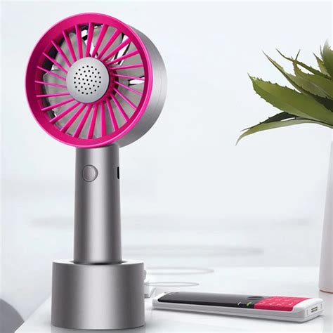 Portable Rechargeable Handheld Mini Fan With Aromatherapy 1200mah
