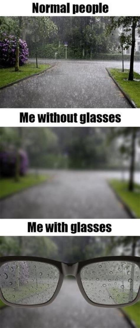 struggles only people who wear glasses will understand