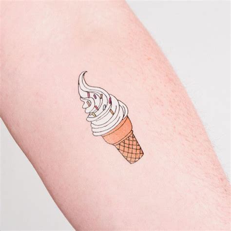 Ice Cream Tattoo Tattoo Designs Small Tattoos
