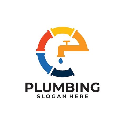 Premium Vector Plumbing Logo Vector Design Template