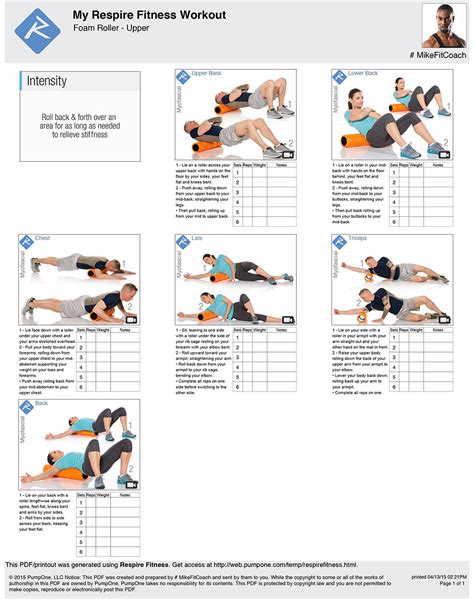 Enough strain can lead to a tear or other damage. PDF Workouts