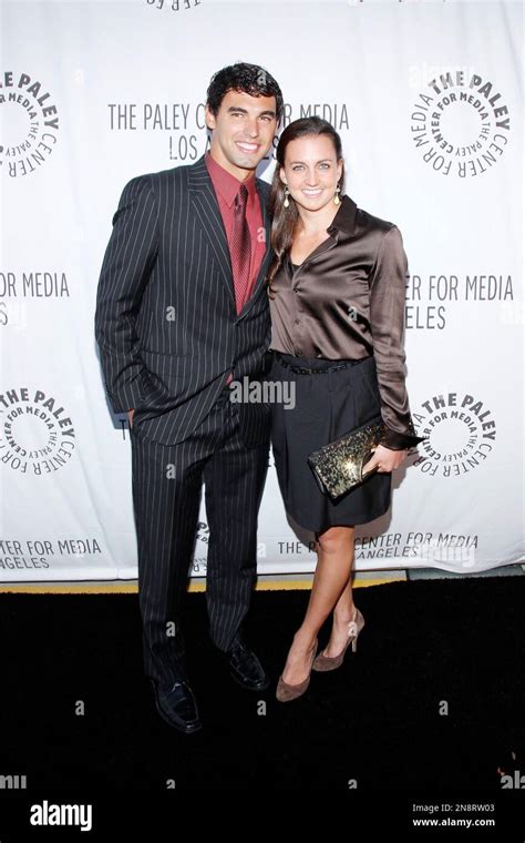 Ricky Berens And Rebecca Soni Attend The Paley Center LA Benefit At The Rooftop Of The Lot On