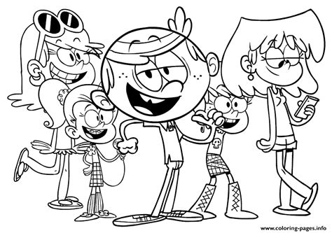 Loud House Coloring page Printable