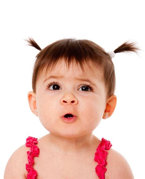 Funny Baby Face Expression Stock Photo Image Of Isolated 16360090