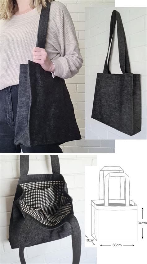 24 Best Tote Bag Sewing Patterns 12 Free Pdfs