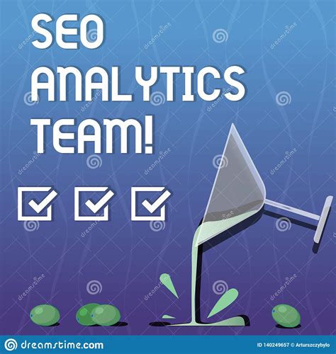 Writing Note Showing Seo Analytics Team. Business Photo Showcasing Showing Who Make Process ...