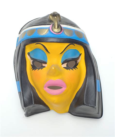 Cleopatra Plastic Vintage Collegeville Ben Cooper Halloween Mask Nr