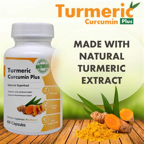Turmeric Curcumin Plus The Natural Super Spice Supplement In Support