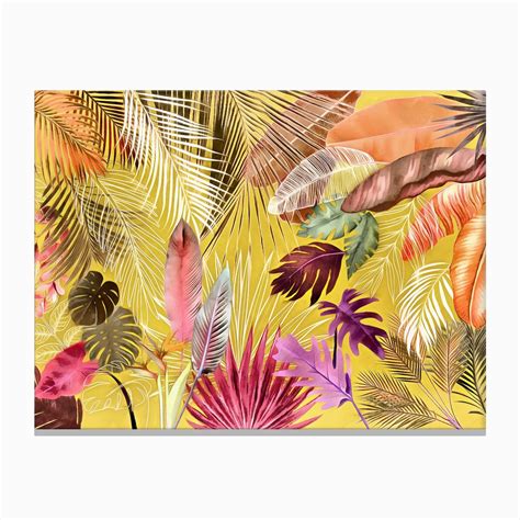 Tropical Foliage 7 Art Print By Amini54 Fy
