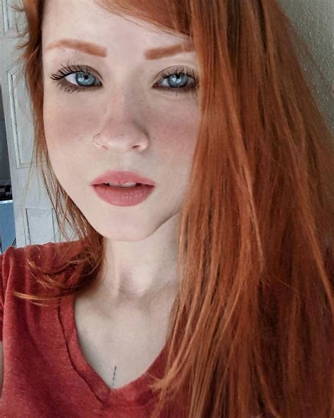 Women With Freckles Redhead Girl Pale Skin Blue Eyes Redheads