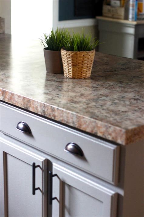 Diy Faux Granite Countertops In Just A Few Easy Steps The Budget