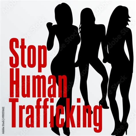 Human Trafficking Vector Template Stock Image And Royalty Free Vector Files On