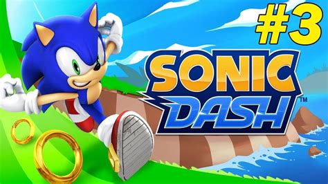 Sonic Dash Games For Kids Sonic Dash Gameplay Ep3 Youtube