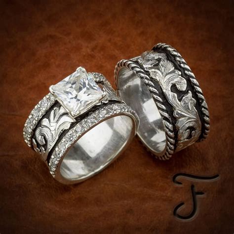 Fanning Jewelry Western Wedding Rings Western Rings Custom Wedding