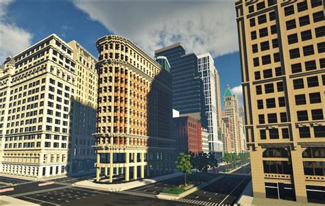 New York City Intersection We Made Minecraft Minecraft City