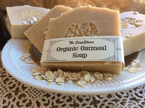 Organic Oatmeal Soapa Soothing Soap For Sensitive By Soapslaves Organic Oatmeal Oatmeal