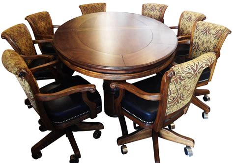 Topwebanswers.com has been visited by 1m+ users in the past month Mikhail Darafeev Game Table/Dining Set | Chairish