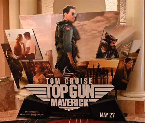 Cinemacon Four Final Looks At New Top Gun Maverick Standees