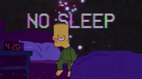 Bart Simpson Lofi Hip Hop Sad Simpsons Chill Beats No Sleep Sad Edit Mix Youtube