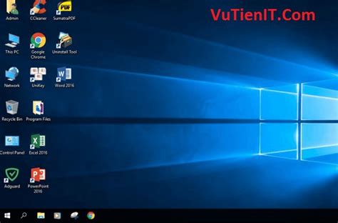 Windows 10 Lite 1709 Full Soft Dành Cho Máy Tính Cấu Hình Yếu