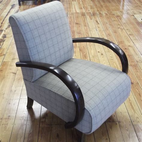 The Unique Upholstery And Design Studio Art Deco Club Chair 1930 Walnut