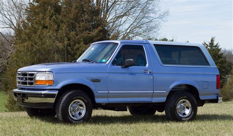1996 Ford Bronco Xlt For Sale On Bat Auctions Sold For 16500 On