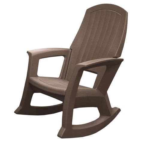 Hawkesbury recycled plastic rocking chair by havenside home (weathered wood). Semco Recycled Plastic Rocking Chair - Walmart.com