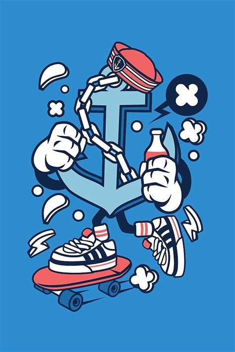 See more ideas about aesthetic iphone wallpaper, dark aesthetic, aesthetic wallpapers. Anchor skating Cartoon in 2020 | Cartoon characters, Cartoon, Doodle art