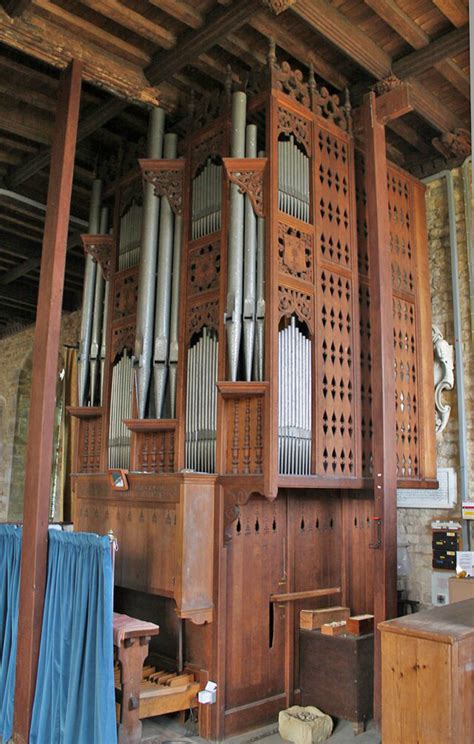 Organ In St Andrews Church Denton © Jhannan Briggs Cc By Sa20