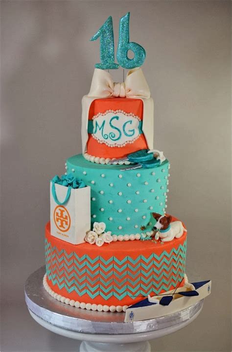 I used methods from a couple different cake tutorials. Cup a Dee Cakes Blog: Sweet Sixteen Birthday Cake