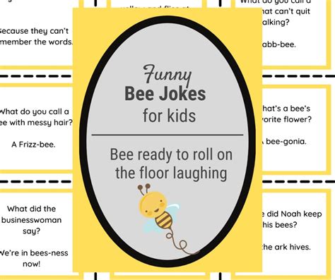 123 Jokes About Bees Thatll Make You Buzz With Laughter