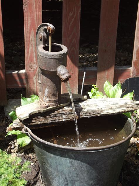 Rustic Outdoor Water Fountains Outdoor Fountains