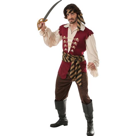 Way To Celebrate Celebrate Together Collection Men S Pirate Halloween Costume Medium