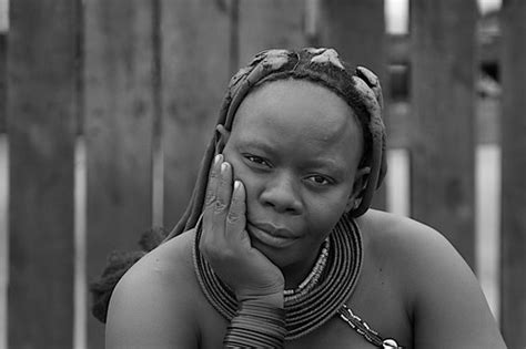 Namibian Woman Three Photographs Victor Dlamini