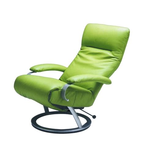 Recliner chairs are more comfortable than any other chairs we know about. Furniture. Attractive Contemporary Green Leather Recliner ...