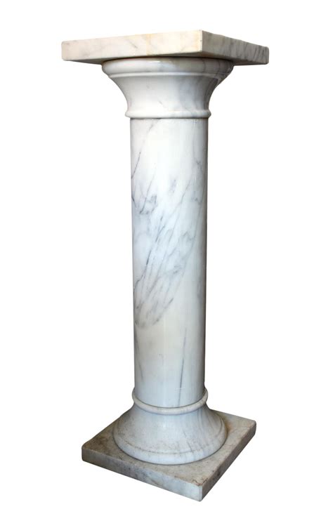 Marble Column Pedestal Chairish