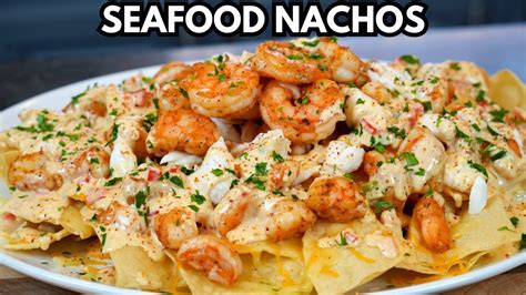 not your average nachos epic crab and shrimp nachos w homemade chips youtube