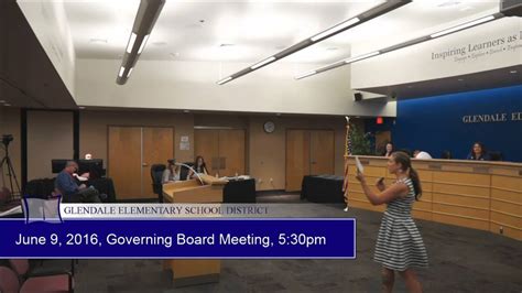 June 9 2016 Governing Board Meeting Youtube