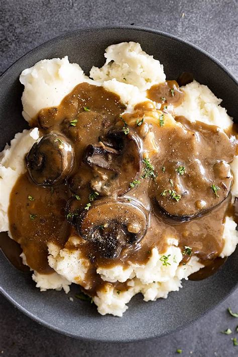 Easy Mushroom Gravy Countryside Cravings