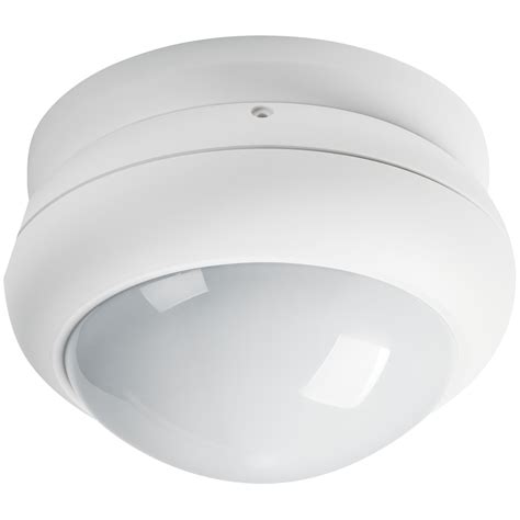 In most homes, one motion detector covering a high traffic, central location can provide sufficient. AP669 - Interlogix Ceiling-Mount Motion Detector