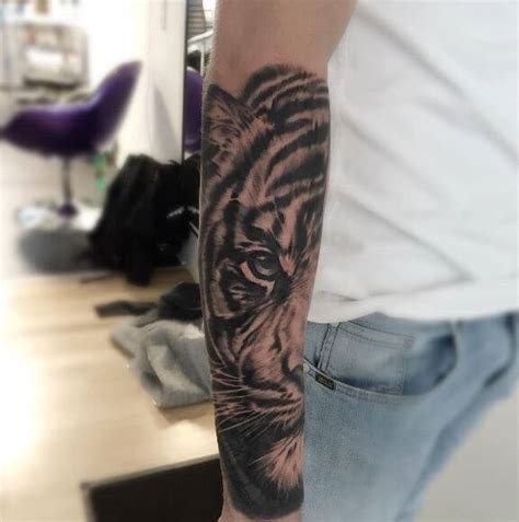 Tiger Stripe Tattoo Sleeve