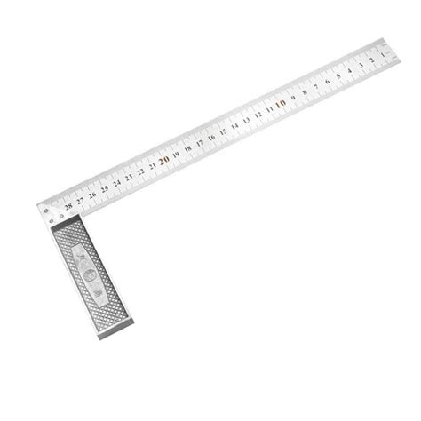 Right Angle Ruler 300mm Stainless Steel L Shape Square 90 Degree Dual
