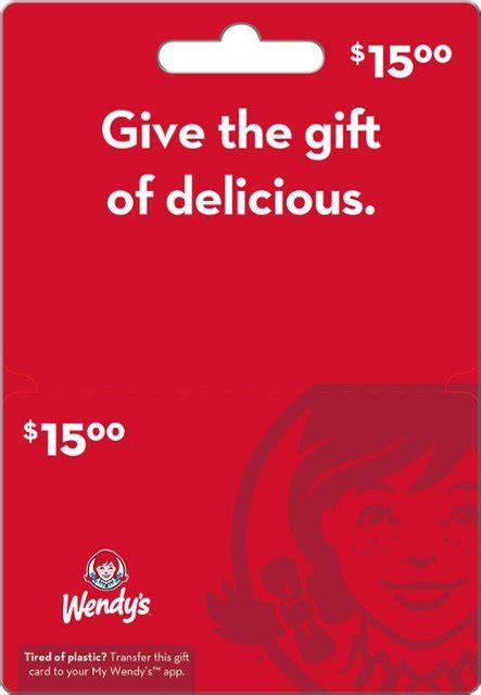 Doordash gift cards are the only ones that you can use with the service, though — doordash your gift card balance appears in the doordash credits section of the page. Wendy's $15 Gift Card Multi WENDYS $15 - Best Buy