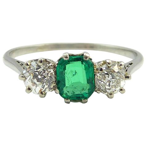 Find out what to look for, what you need to know and where to buy. Antique Art Deco Platinum Emerald & Diamond Engagement ...