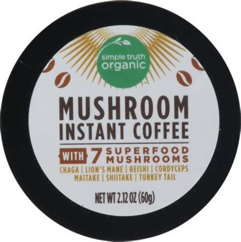 Simple Truth Organic Mushroom Instant Coffee 2 12 Oz Fred Meyer
