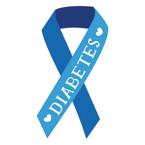 Diabetes Ribbon Svg