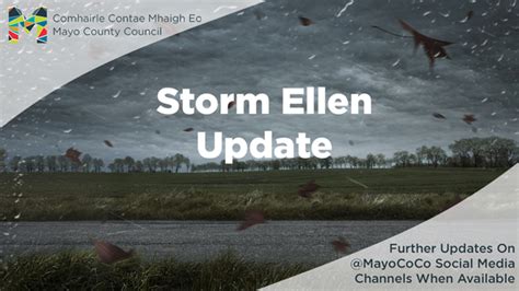 Storm Ellen Update