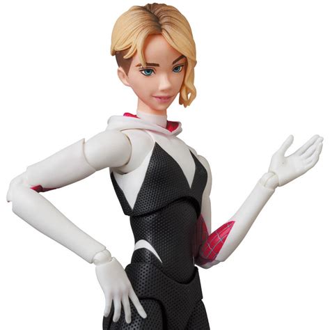 spider gwen gwen stacy mafex action figure at mighty ape nz