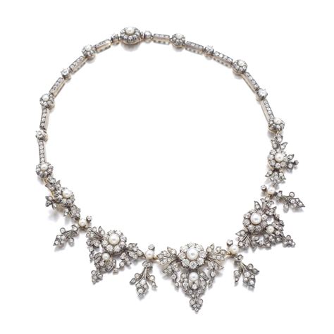 Diamond Necklacetiara Circa 1880 The Weekly Edit Fine Jewels